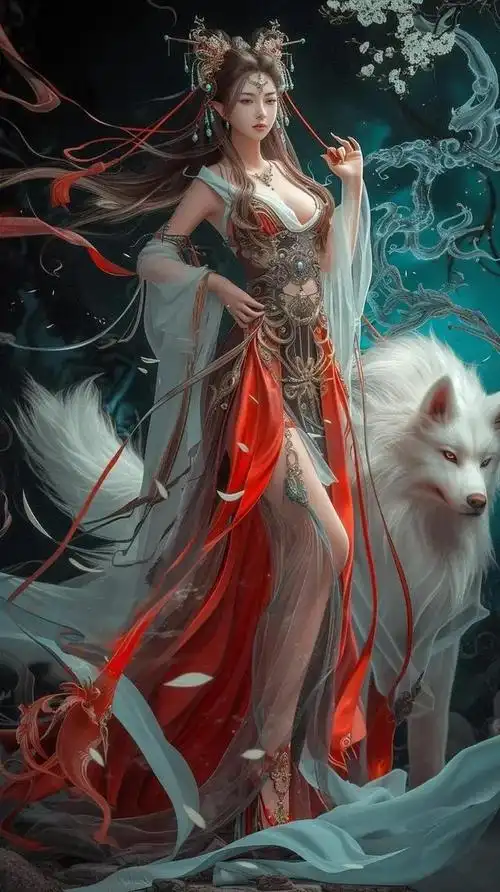 壁纸分享,美女与十二生肖的搭配,是不是很漂亮