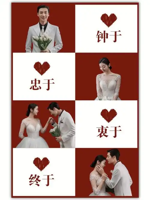 爆火97室内极简婚纱照创意排版7515幸福感满满99成都婚纱照