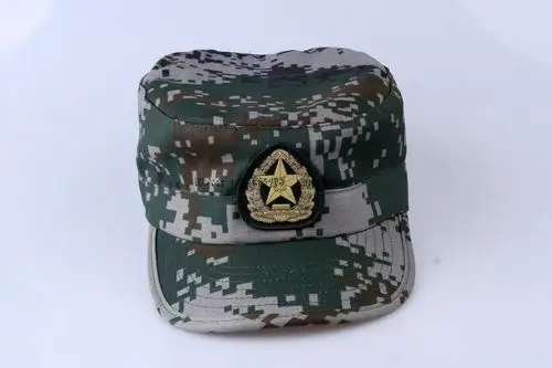 07林地夏迷彩作训帽 小兵帽