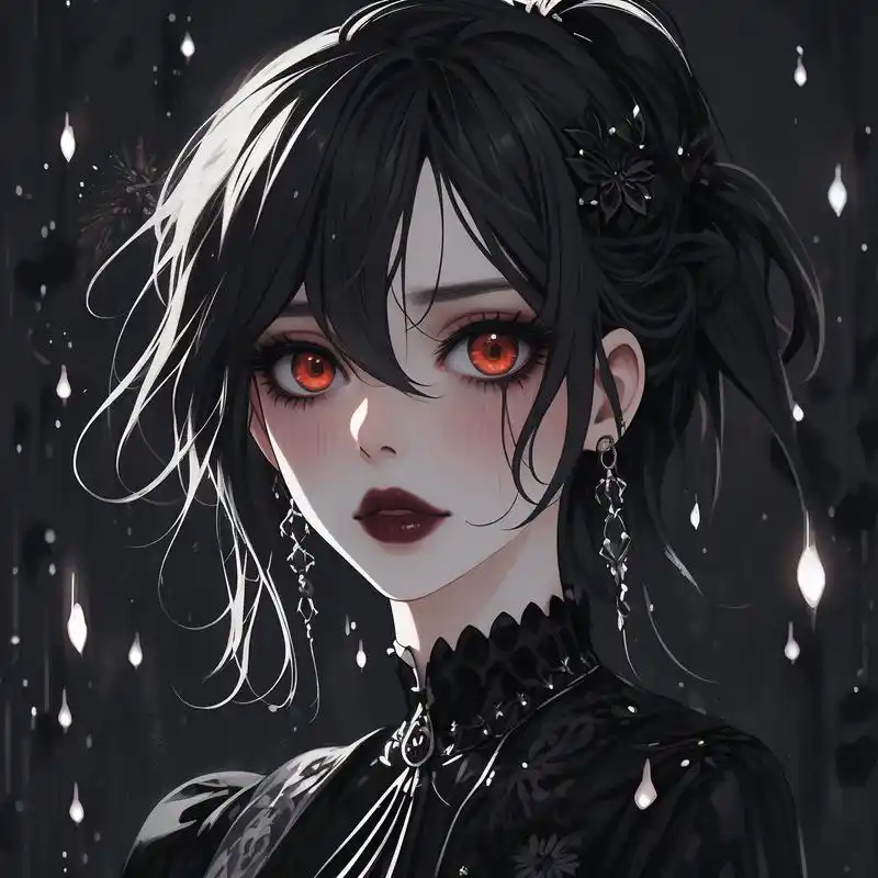 94黑暗系女生头像|压抑中的绝望之美92