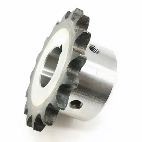 水棋盛45号钢链轮齿轮4分08b台轮10齿40齿机械传动工业链条齿轮非标