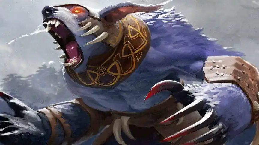 dota1:无力回天的熊战士