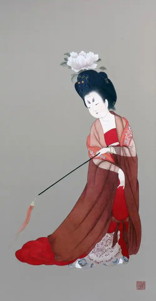 苏绣《簪花仕女… - 堆糖,美图壁纸兴趣社区