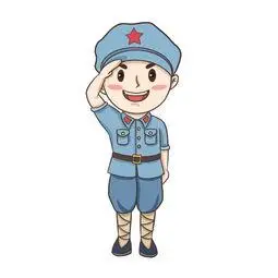 小红军简笔画小红军简笔画图片