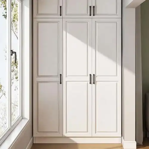 阳台柜子储物柜防晒落地衣柜大容量靠墙高柜家用多功能收纳置物柜