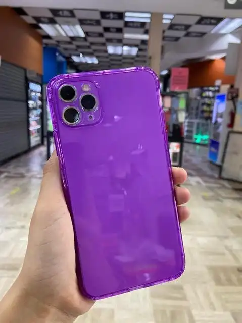 for iphone 11 neon case,custom logo shock proof durable tpu