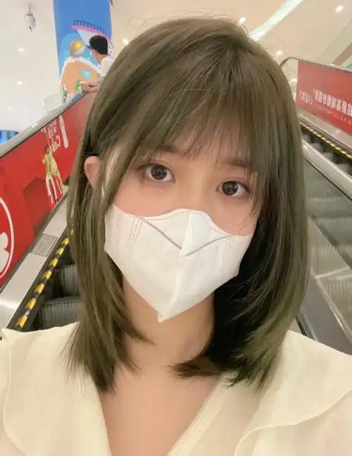 青棕色福州染发