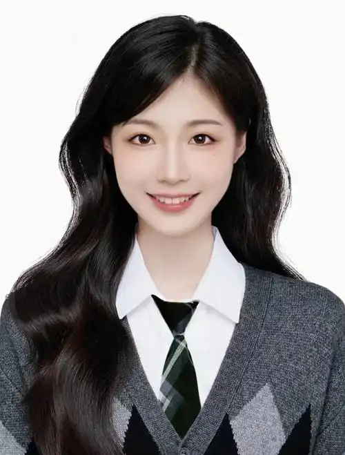 气质韩式证件照 可以用来做简历照和开学照哦～#修图  #p图接单