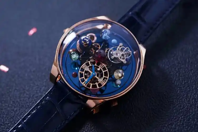 捷克豹 天体陀飞轮as300.40.ap.ak.