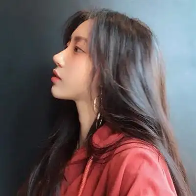 美艳侧脸头像