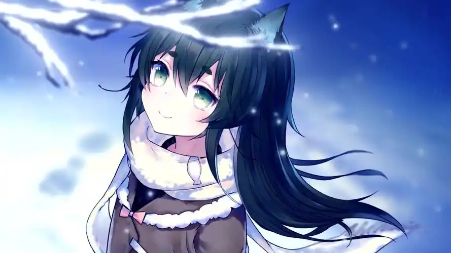 动态狼狼桌面壁纸噢!