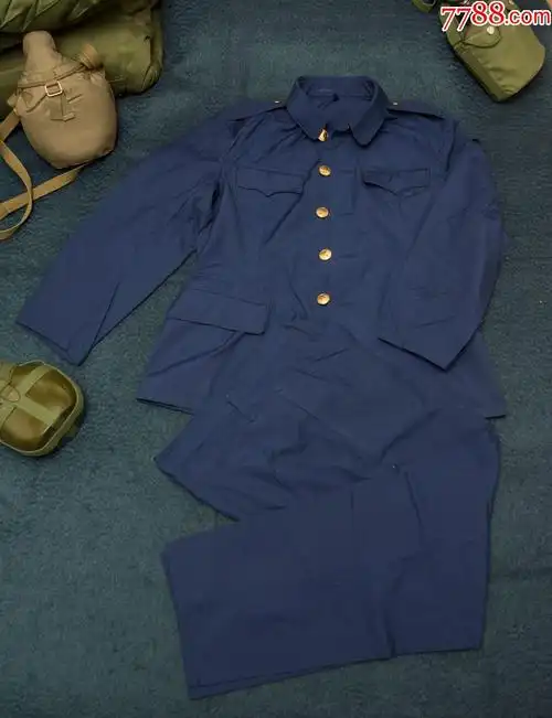 全新正品退役85式海干夏常服的确良套装正四号保老保真