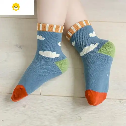 喻娄儿童袜子春秋季宝宝中筒袜婴童中小童男童女童袜可爱