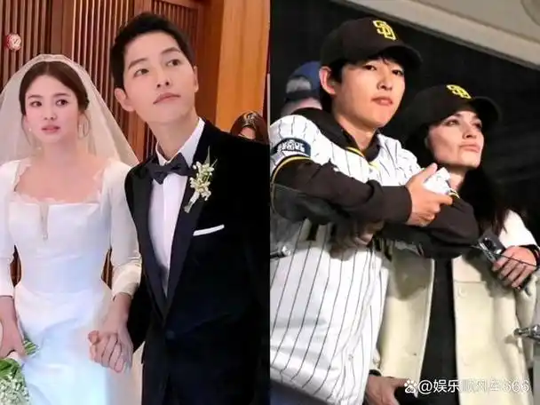 宋仲基夫妇看球老婆被指没有宋慧乔好看可是他们婚后好幸福