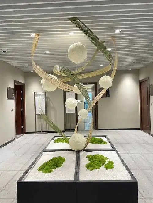 竹空间装置||竹空间软装_软装_花艺_艺术_空间花艺装置设计_家居家装