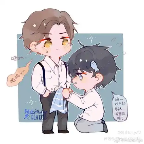 吴雩步重华平涂日系q版求点评求配文我要上首推同人破云2呑海绘画作品