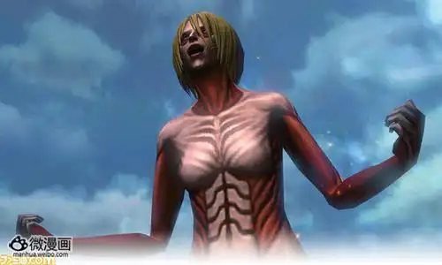搬运进击的巨人3ds游戏公开新pv女巨人登场