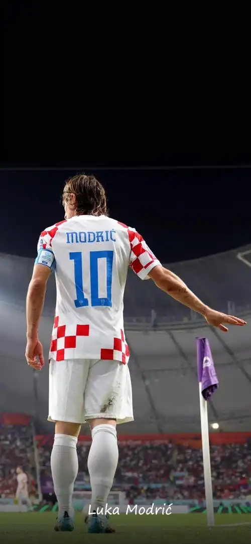 【每日足球帅图】莫德里奇手机壁纸精选10|克罗地亚|皇家马德里|莫德