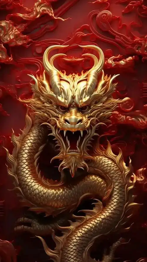 壁纸分享,华夏真龙甲天下,傲视群雄展雄姿