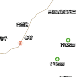 海南霸王岭国家森林景区卫星地图