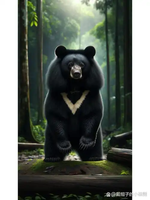 thibetanus),又被称为月熊或白胸熊,是一种分布于亚洲的大型熊类