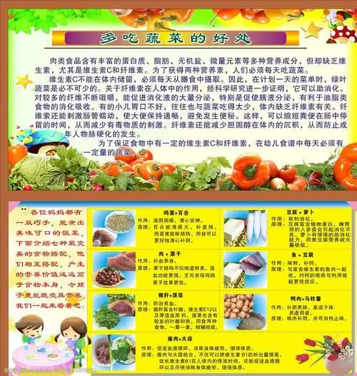 多吃蔬菜的好处图片