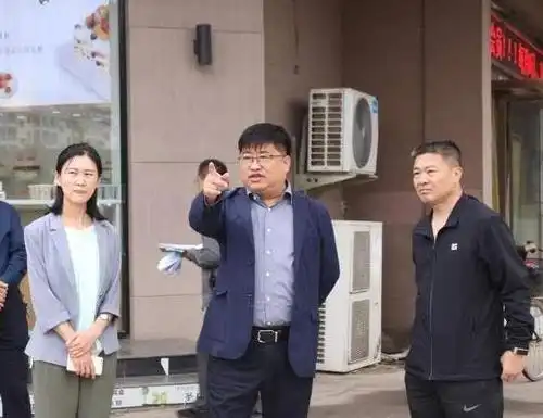 县长赵永进对创城工作进行再督查