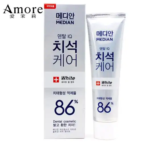 【韩国原版】爱茉莉(amore)牙膏麦迪安系列牙膏86%牙膏3种颜色组合