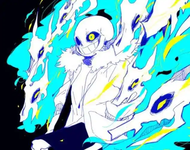 传说之下sans帅气审判图˙07˙