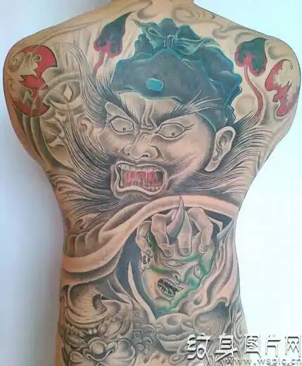 后背纹身图案大全盘点十大经典江湖满背纹身