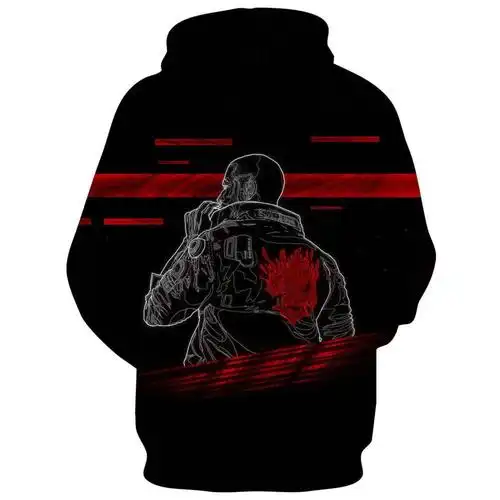 赛博朋克边缘行者外套赛博朋克大卫外套风格衣服服装2077边缘行者机能