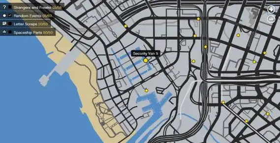 gta5全运钞车刷新位置一览