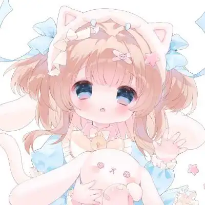 卡通人物可爱少女头像