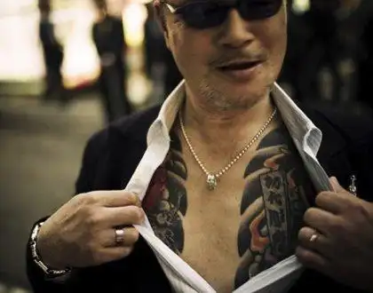 纹身是日本黑社会的标志