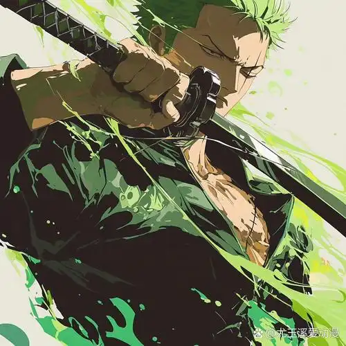 动漫头像和壁纸# 索隆帅气逼人男生专属头像,喜欢的记得来领取哦!