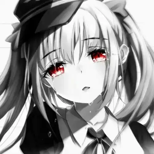 女生头像 动漫 哭的