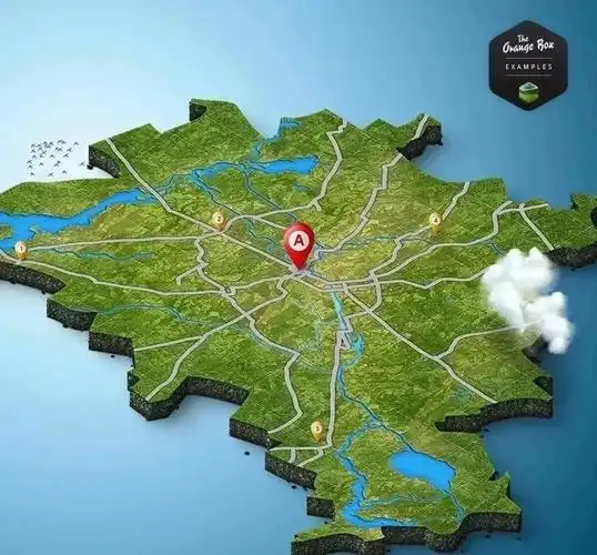 ps三维地图生成器插件3d地图制作超简便