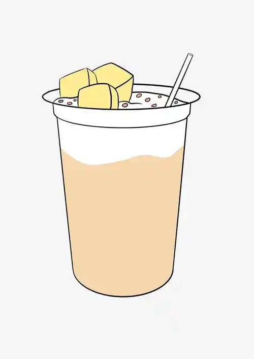 奶茶简笔画 奶茶简笔画可爱卡通