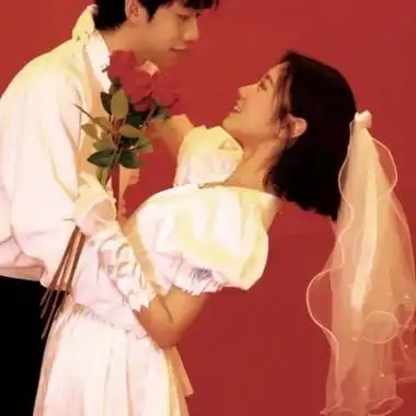 婚纱系列情头高清唯美超火的婚纱头像情侣专用图片