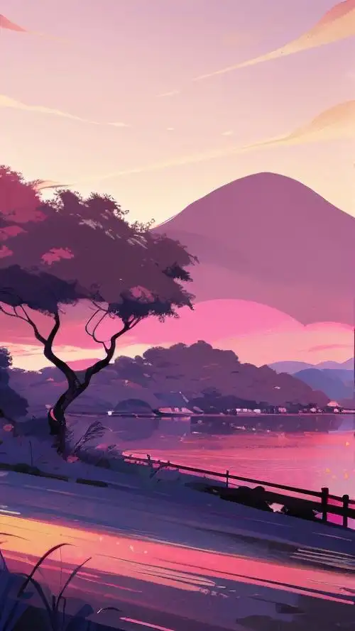 粉色ins风背景图,感受粉色天空的魅力🌸