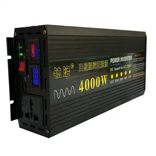 纯正弦波逆变器12v24v48v60v转220v5000w4000w3000w2000w车载家用