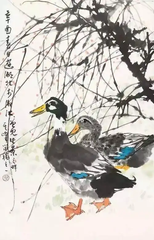 孙其峰写意画鸟