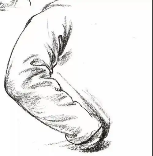 速写干货分享‖常见衣纹褶皱