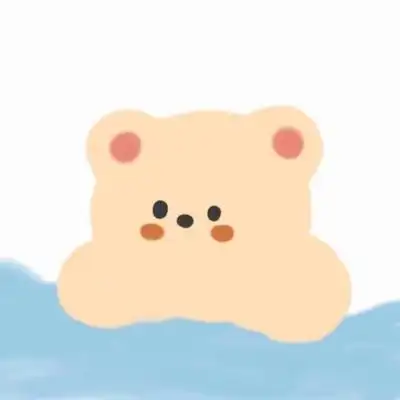 qq情侣头像情侣专用卡通特别的可爱手绘小熊