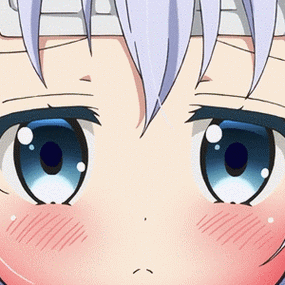 害羞脸红 - 香风智乃gif动图_香风智乃_卡通表情