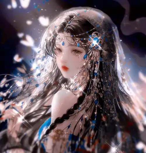 古风头像仙气古风动漫女生头像_小孩_心脏_正中间