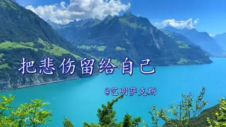 萨克斯一曲《把悲伤留给自己》经典华语歌曲-音乐-高清完整正版视频