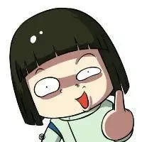 鄙视手势头像动漫_微信头像图片大全