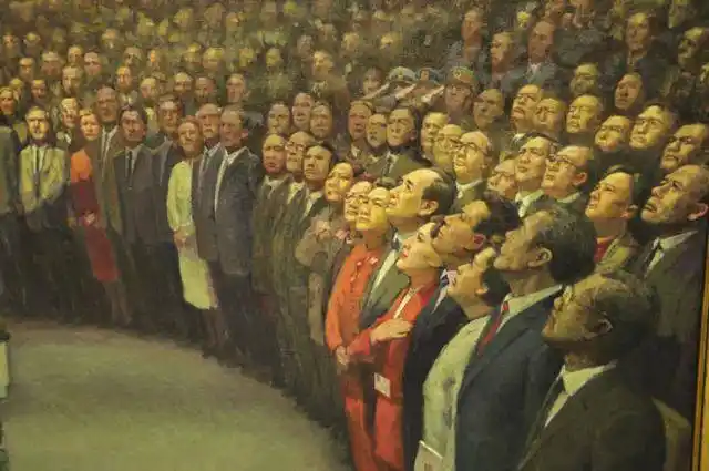 油画《澳门回归》局部之一,二 首赞  1 平台声明