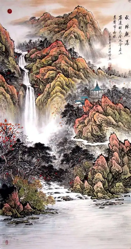 中国画 山水画精品欣赏